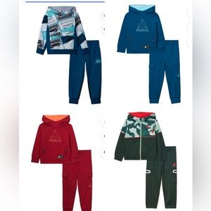 Reebok Toddler Boy Jogger Pants Outfit Set, 2-Piece, Size 3T Bundle and save!!